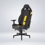 SILLA GAMER T2 ROAD WARRIOR Yellow Black - Imagen 6