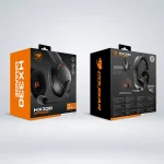 HEADSET GAMER HX330 Black - Imagen 7