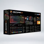 Kit TECLADO+MOUSE GAMER DEATHFIRE EX - Imagen 6