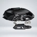 MOUSE GAMER LOGITECH G502 RGB SENSOR HERO16K 11 BOTONES AJUSTABLES - Imagen 4