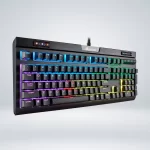 TECLADO GAMER CORSAIR STRAFE RGB MK2 SWITCH CHERRY MX RED multimedia - Imagen 2
