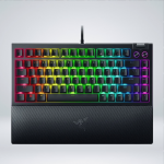 TECLADO GAMER RAZER BLACKWIDOW V4 75% SWITCH NARANJA ZONAS RGB RUEDAFUNCION - Imagen 3