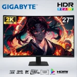 MONITOR GAMER CURVO GS27QCA QHD 27" VA 180HZ 1MS 1500R +HDR READY
