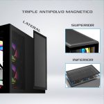 CASE ANTRYX FX 630M WHITE, INFINITY ARGB FAN X3,  VIDRIO TEMPLADO - Imagen 6