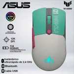 MOUSE ASUS TUF GAMING EDICIÓN HATSUNE MIKU INALAMBRICO, BLUETOOTH, USB