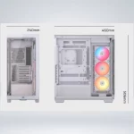 CASE CORSAIR 3500X RS-R VENTILADORES AR120 RGB PANELES FRONTALES DE CRISTAL - Imagen 8