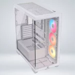 CASE CORSAIR 3500X RS-R VENTILADORES AR120 RGB PANELES FRONTALES DE CRISTAL BLANCO - Imagen 2