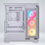 CASE CORSAIR 3500X RS-R VENTILADORES AR120 RGB PANELES FRONTALES DE CRISTAL BLANCO - Imagen 4