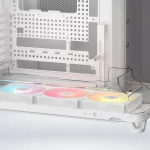 CASE CORSAIR AIR 5400 RS-R BLANCO PANELES TIPO PUERTA FRANCESA VENTILADORES RS-R ARGB - Imagen 2