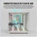 CASE CORSAIR AIR 5400 RS-R BLANCO PANELES TIPO PUERTA FRANCESA VENTILADORES RS-R ARGB - Imagen 8