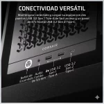 CASE CORSAIR MID TOWER FRAME 4000D RS NEGRO VENTILADORES ARGB PANEL ACERO Y VIDRIO TEMPLADO - Imagen 8
