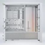 CASE CORSAIR MID TOWER FRAME 4000D RS BLANCO VENTILADORES ARGB PANEL ACERO Y VIDRIO TEMPLADO - Imagen 5