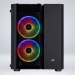 CASE CORSAIR MINI TOWER CRYSTAL 280X RGB CON CRISTAL TEMPLADO NEGRO - Imagen 2