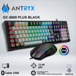 TECLADO GAMER + MOUSE ANTRYX GC-5600 PLUS BLACK SW-BLUE RGB