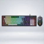 TECLADO GAMER + MOUSE ANTRYX GC-5600 PLUS BLACK SW-RED RGB - Imagen 2