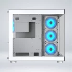 CASE MID TOWER COUGAR FV150 RGB DOBLE PANEL DE VIDRIO TEMPLADO WHITE - Imagen 4