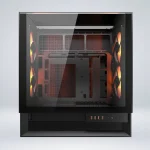 CASE MID TOWER COUGAR OMNYX PANEL DE VIDRIO TEMPLADO BLACK - Imagen 5