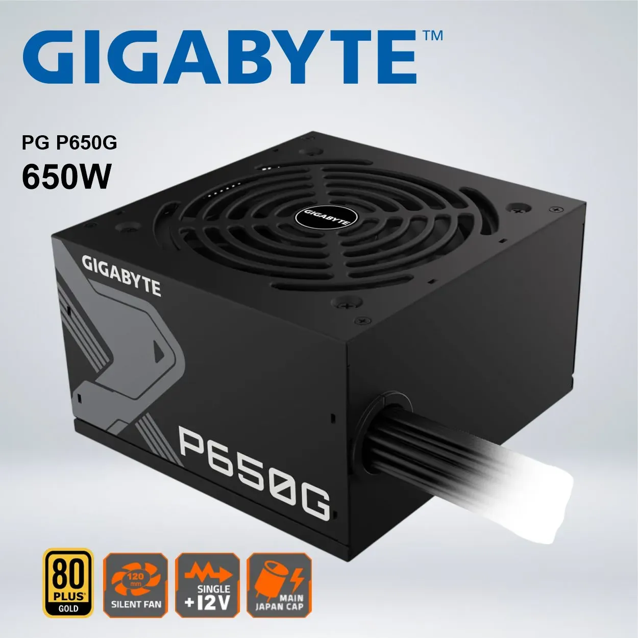 155288730_01 FUENTE DE ALIMENTACIÓN GIGABYTE GP P650G PG5 650W 80 PLUS GOLD - Imagen 1