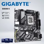 PLACA GIGABYTE B860M K 1851MATX