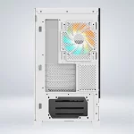 CASE MID TOWER GIGABYTE C201 PANORAMIC ICE ARGB WHITE - Imagen 4