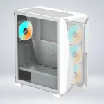 CASE MID TOWER GIGABYTE C301 CRISTAL ARGB WHITE - Imagen 2
