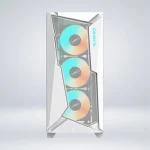 CASE MID TOWER GIGABYTE C301 CRISTAL ARGB WHITE - Imagen 3