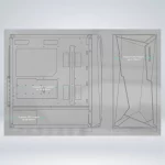 CASE MID TOWER GIGABYTE C301 CRISTAL ARGB WHITE - Imagen 6
