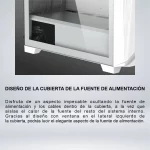 CASE MID TOWER GIGABYTE C301 CRISTAL ARGB WHITE - Imagen 7