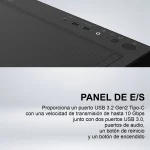 CASE MID TOWER GIGABYTE C500 PANORAMIC STEALTH ARGB - Imagen 7