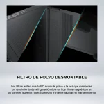 CASE MID TOWER GIGABYTE C500 PANORAMIC STEALTH ARGB - Imagen 8