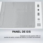 CASE MID TOWER GIGABYTE C102 GLASS ICE ARGB WHITE - Imagen 7