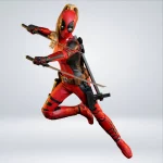 FIGURA LADYPOOL DEADPOOL & WOLVERINE HOT TOYS - Imagen 5