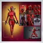 FIGURA LADYPOOL DEADPOOL & WOLVERINE HOT TOYS - Imagen 3