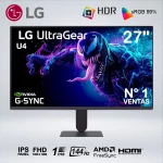 MONITOR ULTRAWIDE FULL HD 27 " IPS 144hz 1ms HDR10 AMDFreeSync modo game 27U411B
