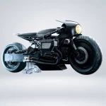 FIGURA BATCYCLE SIXTH SCALE ACCESSORY 16 SET MOVIE THE BATMAN - HOT TOYS - Imagen 3