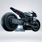 FIGURA BATCYCLE SIXTH SCALE ACCESSORY 16 SET MOVIE THE BATMAN - HOT TOYS - Imagen 2
