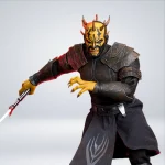 FIGURA SAVAGE OPRESS STAR WARS THE CLONE WARS - HOT TOYS - Imagen 4