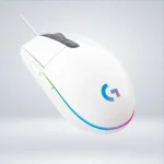 MOUSE LOGITECH G203 LIGHTSYNC OPTICAL 8000 DPI RGB WHITE (910-005794) - Imagen 3
