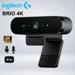 WEBCAM PROFESIONAL LOGITECH BRIO 4K PRO 30FPS USB