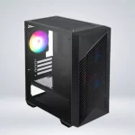 CASE MID TOWER MSI PRO FORGE M050A ARGB PANEL DE VIDRIO TEMPLADO BLACK - Imagen 4