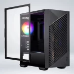CASE MID TOWER MSI PRO FORGE M050A ARGB PANEL DE VIDRIO TEMPLADO BLACK - Imagen 3