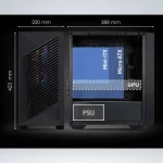 CASE MID TOWER MSI PRO FORGE M050A ARGB PANEL DE VIDRIO TEMPLADO BLACK - Imagen 7