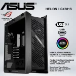 CASE MID TOWER ASUS ROG STRIX HELIOS II GX601S ARGB BLACK