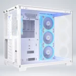 CASE MID TOWER ASUS A32 PLUS ARGB WHITE - Imagen 5