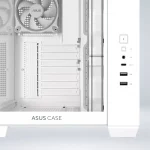 CASE MID TOWER ASUS A32 PLUS ARGB WHITE - Imagen 8