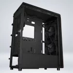 CASE MID TOWER ASUS PROART PA401 WOOD EDITION BLACK - Imagen 3