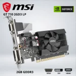TARJETA GRÁFICA - MSI GeForce® GT 710 LP 2GB GDDR3