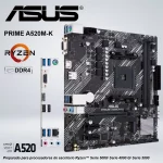 PLACA ASUS AMD RYZEN PRIME A520M-K DDR4
