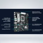 PLACA ASUS PRIME B860M-K DDR5 SOCKET LGA1851 - Imagen 5