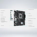 PLACA ASUS PRIME H610M-K DDR5 SOCKET INTEL® LGA 1700 - Imagen 4